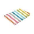 thumbnail image 2 of Colorful Stripes Blanket, Fluffy Soft Cozy Blanket Flannel Plush Microfiber Couch Throw, Bedding, 40"x30", 2 of 7