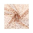 thumbnail image 4 of INSPIRE CHIC Women's Leopard Printed Chiffon Scarves, Square/Long Lightweight Soft Sheer Neck Scarf for All Season 25.6"x25.6" Pink-Square, 4 of 6
