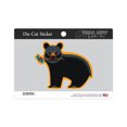 thumbnail image 2 of Die Cut Sticker Black Bear, Geometric, Contour Vinyl Sticker 3 to 6 inches, (Waterproof Decal for Cars, Water Bottles, Laptops, Coolers), Large, 2 of 5