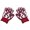 Jujube Red, variant on SPRING PARK 1 Pair Kids Children Autumn Winter Camouflage Anti Slip Casual Knitted Gloves Boys Girls Outdoor Sports Mitten 6 Colors