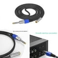 thumbnail image 2 of 6.35mm to 3.5mm Headphone Cable Adapter 6.35mm 1/4 Male to 3.5mm 1/8 Female Cable Stereo Adapter for Headphone Amplifier, 2 of 20
