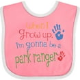 thumbnail image 3 of Inktastic Park Ranger Future Boys or Girls Baby Bib, 3 of 4