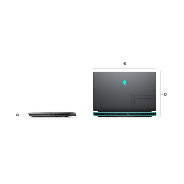 Restored Dell Alienware m15 R5 Ryzen Edition Gaming Laptop (2021) | 15.6" FHD | Core Ryzen 7 - 256GB SSD - 8GB RAM - 3050 Ti | 8 Cores @ 4.4 GHz (Refurbished)