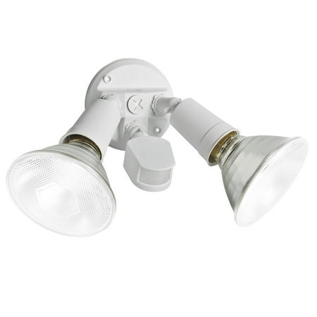 Brinks Motion Sensing Flood Light, White (Best Security Flood Lights)