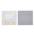 thumbnail image 1 of EeaseCA 12PCS Gilding Fodable Thank You Set Greeting Set including 6 Envelopes 6 Cards - Medium Blue Yellow Plant, 1 of 7