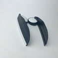 thumbnail image 3 of For Peugeot 206 Car Rearview Mirror Rain Eyebrow With Small Round Mirror 2PCS Carbon Fiber Snow Sun Visor Cover, 3 of 7