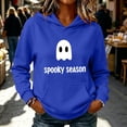 thumbnail image 2 of Guluxicc Hoodies for Women Long Sleeve Sweatshirts Drawstring Pullover Tops with Pocket Casual Loose Blouses Tunic, 2 of 5