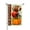 Color 1, variant on JOOCAR Welcome Football Pumpkin Linen Garden Flag for Fall Autumn Home Outdoor Garden Yard Door Decor 12x18 inch