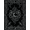 Black Gray Silver, Pattern 9, variant on ODIKA 8'x10' Washable Area Rug Gothic Decorative Coiling Serpent Woodland Featuring Witchy Whimsy for Living Room, Under Sectional, Family , Durable, Non-Slip