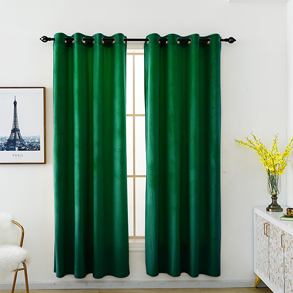 CUH Blackout Luxury UV Protection Curtains Privacy Room Energy