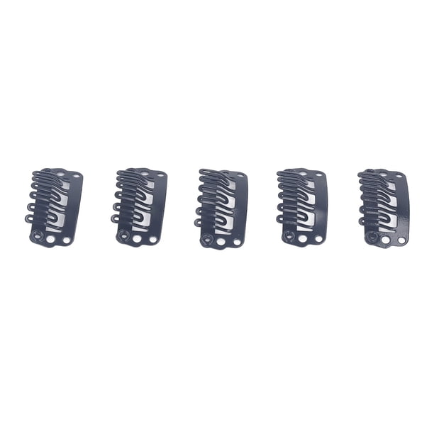 Pinzas para peluca prácticas 100 piezas 6 dientes de peine pinzas para extensión de cabello para trenzas de cabello para el hogar ANGGREK Otros