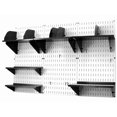 thumbnail image 2 of Wall Control B1296665 Office Wall Mount Desk Storage & Organization Kit, White & Black - 48 x 32 x 12 in., 2 of 5