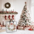 thumbnail image 4 of Yalumo 5 Pack Wreath Storage Container, 26 Inch Clear Christmas Garland Wreath Storage Bag Heavy Duty with Handles and Zipper, Holiday Decorations Organizer for College Dorm Moving Bedding Storage, 4 of 7