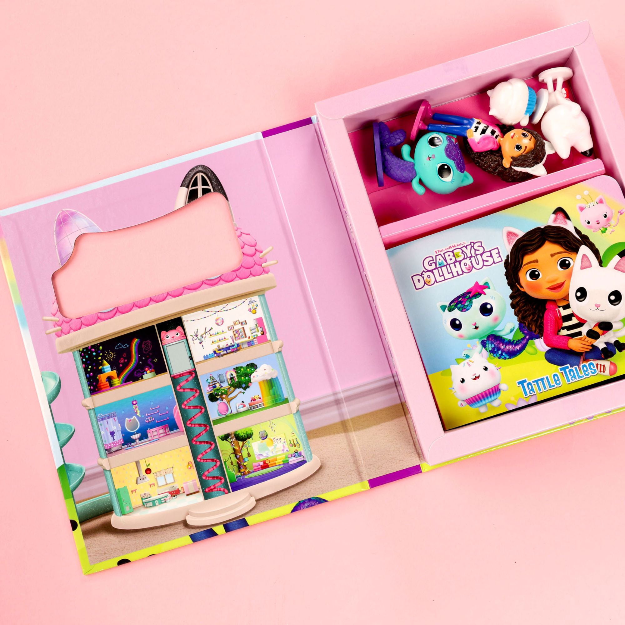 Tattle Tales Gabby's Dollhouse Walmart Exclusive (Board Book)