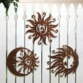 thumbnail image 3 of WAIU metal Sun silhouette Hanging Wall Sculptures 3 pcs, 3 of 7