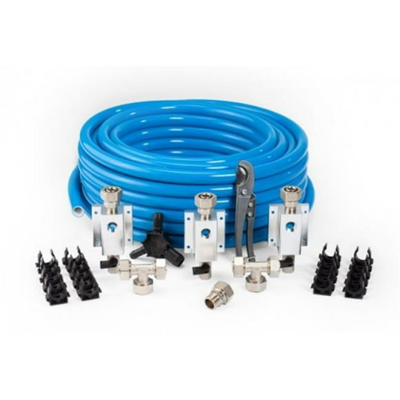Rapid Air PIPEKIT001 0.75 in. Maxline Master Kit 100 ft. 3 Outlet Air Compressor