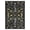 Black, variant on Garvee 2'x6' Boho Runner Rug Cat Floral Pattern Carpet, Vintage Washable Rug Non-Slip Indoor Accent Carpet for Hallway Bedroom Kitchen, Black