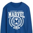 thumbnail image 3 of Marvel - Collegiate - Men's Long Sleeve Graphic T-Shirt, 3 of 5