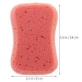 thumbnail image 2 of GOOHOCHY 8 esponjas exfoliantes de doble cara para baño y ducha, ideales para limpiar el cuerpo., 2 of 8