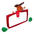 thumbnail image 1 of HINTRMENT 1Pcs Kawaii Monitor Cover in Red Cloth with Elk Shape for 25-35 Inch Computer Screens Christmas, 1 of 8