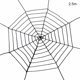 thumbnail image 1 of Ounissouiy SpiderWeb Halloween telaraña Terror fiesta decoración Bar casa embrujada Halloween arañas Web decoración de Halloween 1,5/2,5 m Kits de decoración para fiestas Negro 2.5 m, 1 of 6