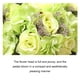 thumbnail image 5 of Ramo de flores artificiales Cateissary rosas realistas color verde, 5 of 6