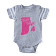 thumbnail image 1 of CafePress - Rhode Island - Cute Infant Baby Football Bodysuit, 1 of 1