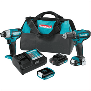 Makita 12V CXT 1.5 Ah Cordless 3-Piece Combo Kit