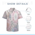 thumbnail image 7 of High Quality Hawaiian Shirts for Men Short Sleeve Aloha Beach Shirt Floral Summer Casual Button Down Shirts Blouses 5HPISU, 7 of 7