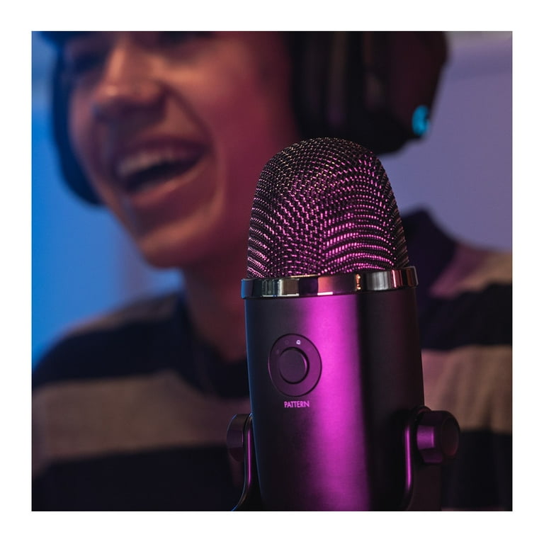 BLUE Microphones Yeti X USB Microphone (Dark Gray) with Knox