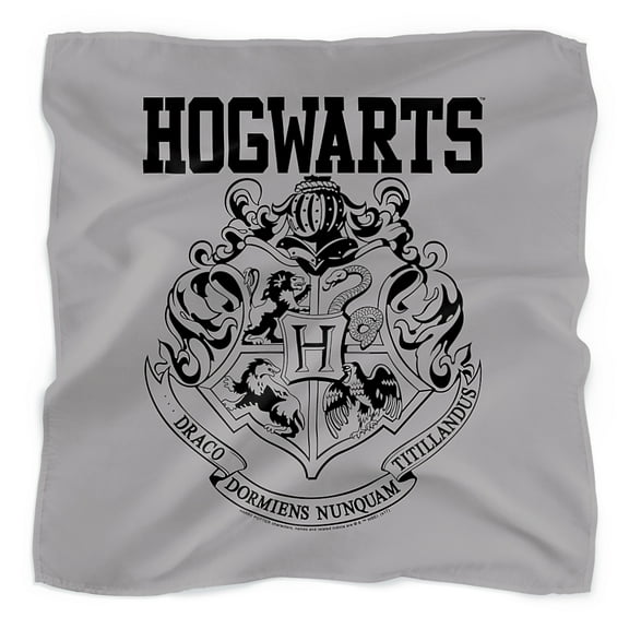 Harry Potter Hogwarts Athletic Bandana (21 in x 21 in)