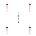 thumbnail image 2 of Youkk Carillons de Vent Exquis avec Complexe pour un Look Raffiné Multiples Styles et Couleurs Carillon de Vent Pendentif Rouge 5Set, 2 of 6
