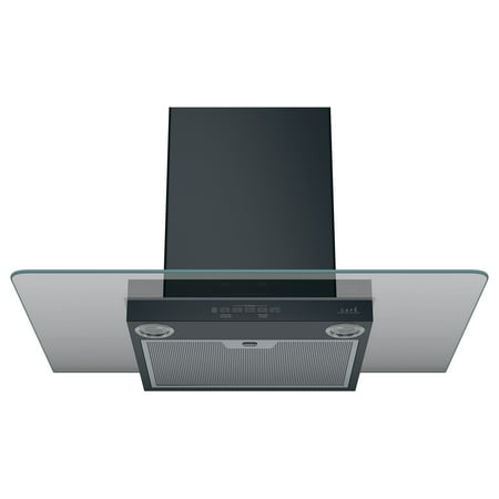 Café - 30" Convertible Range Hood - Matte black