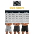 thumbnail image 4 of Hood Crew Men's Workout Shorts with Pockets Gym Slim Fit Jogger Traning Short Pants for Men Lightgray XL, 4 of 4