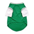 thumbnail image 5 of NovaStitch Dog Shirts Quick Dry Dog Clothes Breathable Stretchy Pet T-Shirt Pet Apparel with Basketball Style for Medium and Large Dogs Green L, 5 of 7