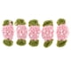 thumbnail image 1 of 5 Piezas De De Flores De Apliques Hechos Adornos en hogar Decoración De Rosado, 1 of 7
