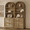 Brown Oak, variant on SICOTAS 81" Tall Arched Kitchen Pantry Storage Cabinet with Doors & Adjustable Shelves, Oversized 5-Tier Farmhouse Cupboard with Cable Management for Dining Room, Living Room, Brown Oak
