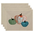 thumbnail image 2 of Simply Daisy 18" x 14" Pumpkin Spice Geometric Print Placemats, Set of 4, 2 of 2