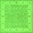 thumbnail image 1 of Ahgly Company Indoor Square Persian Green Traditional Area Rugs, 3' Square, 1 of 1