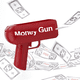 thumbnail image 5 of Extraña pistola rociadora de dinero eléctrica de gran potencia, pistola rociadora de dinero, escupe dinero, escupe dinero, pistola de juguete para escupir dinero, 5 of 5