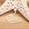 thumbnail image 6 of Cut-Out Paper Star Lantern Decoration - White 5-Point Lighted Star - Hollow Out Star Hanging Pendant Led Light - Perfect for Weddings, Christmas Holiday, Birthday Party Celebration & Home Decor, 1Pc, 6 of 8