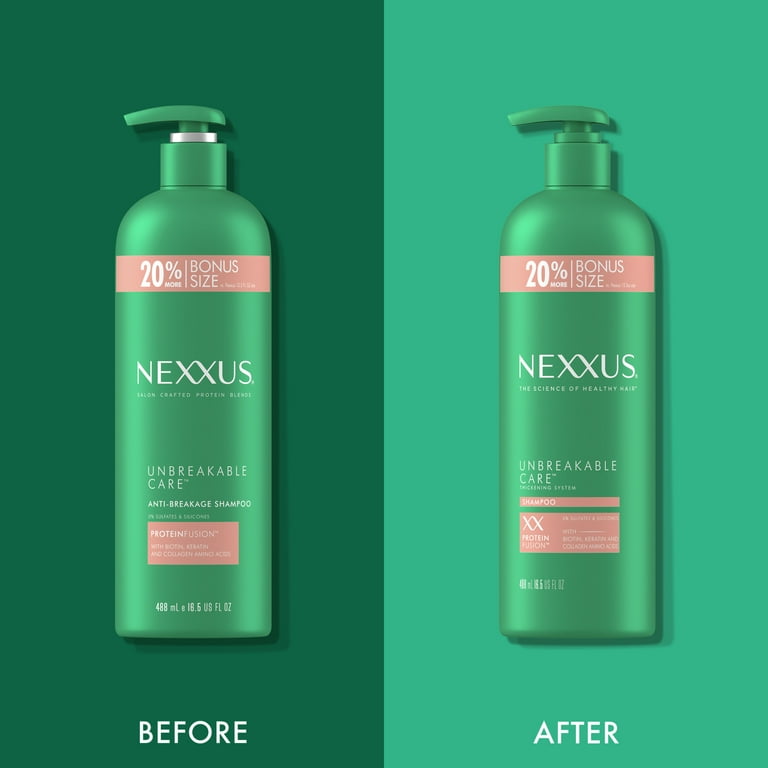 Nexxus Anti-Breakage Shampoo Unbreakable Care, 16.5 oz