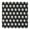 Black Daisy Flower, variant on Pink Breast Cancer Awareness Pattern Square Fitted Tablecloth with Elastic Edge,Square Table Cover,Washable Elastic Table Cover for Home Kitchen Party Decor 34"x34"