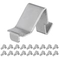 thumbnail image 1 of 50 clips metálicos para estanterías de armarios, clavijas de soporte, soportes para estanterías, armarios y cocinas., 1 of 7