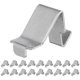 thumbnail image 1 of 50 clips metálicos para estanterías de armarios, clavijas de soporte, soportes para estanterías, armarios y cocinas., 1 of 7