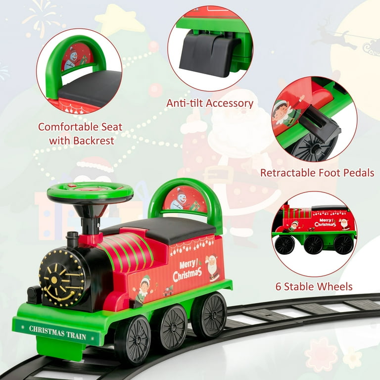 Kids ride on train set 2025