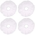 thumbnail image 2 of 4pcs Microfiber Mop Heads, Round Replacement Mop Heads 360 Rotation Mop Heads (diameter 16cm), 2 of 5