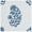 Faux Belgian Linen/Vintage Flowers Blue, variant on NICETOWN Floral Curtains for Living Room, Semi Sheer Linen Curtains Light Filtering Farmhouse Back Tab Window Drapes, Blue, 52"x84", 2 Panels
