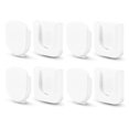 thumbnail image 1 of For Magnetic Remote Control Holder Wall Mount 4 Pair White, 1 of 3