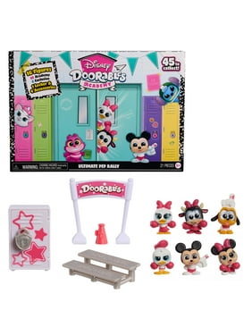 Disney Doorables NEW Ultimate Pep Rally, Collectible Figure Set, Styles May Vary, Kids Toys for Ages 5 up, Walmart Exclusive